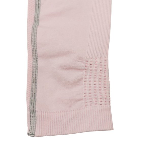 Chiczele Leggings Womens Small High Waisted Gray Pink Athletic Yoga Gym - Picture 7 of 11